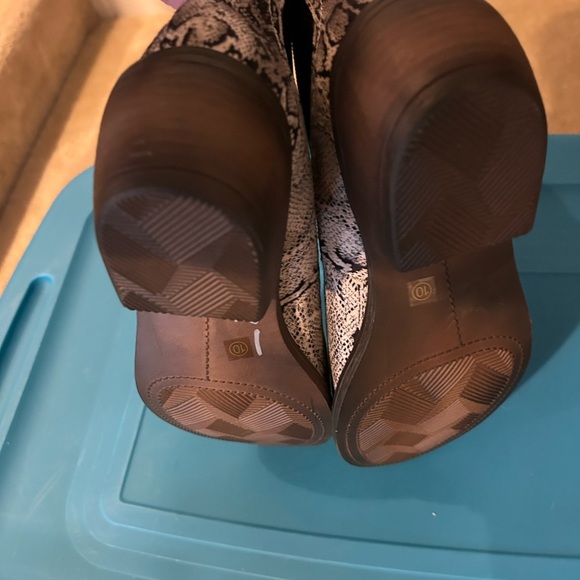 Snakeskin Ankle Boots - Picture 4 of 7